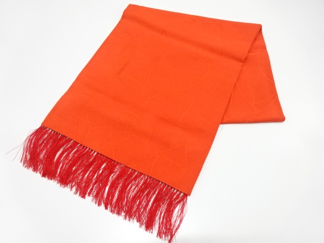 線描き模様織り出し　ショール